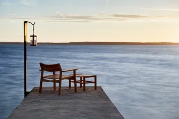 Djurö loungefåtölj - Teak - Skargaarden