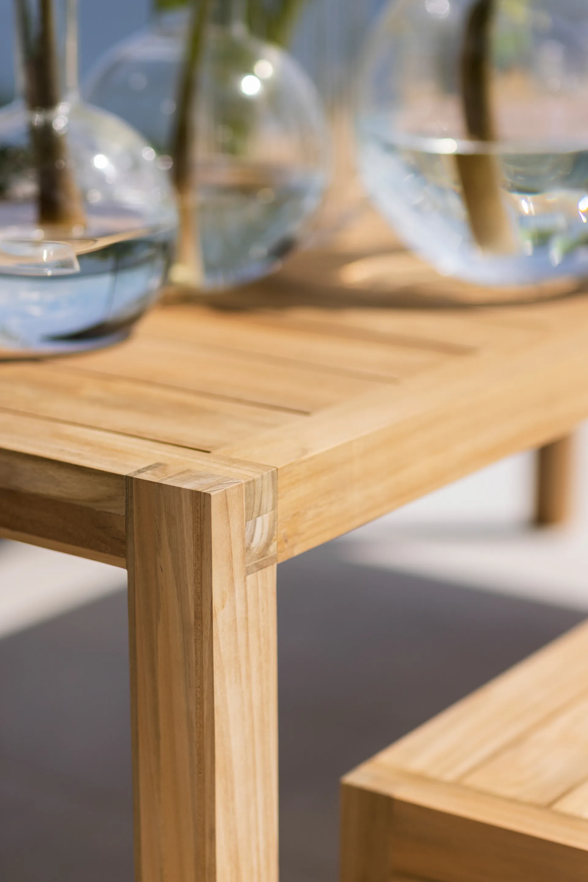 Laknäs matbord 210x90 cm, Teak Skargaarden