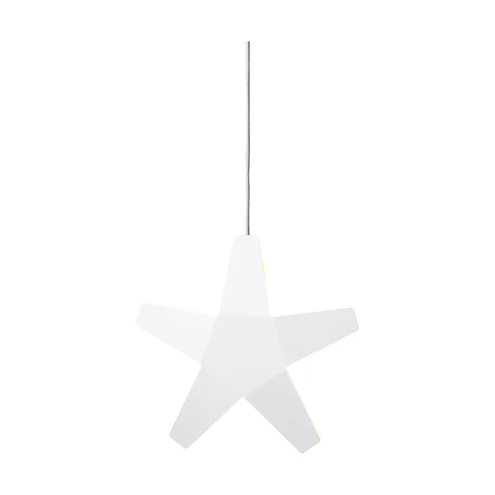 Advent Stjärna Adventsstjärna - Vit-grå sladd, 40 cm - SMD Design