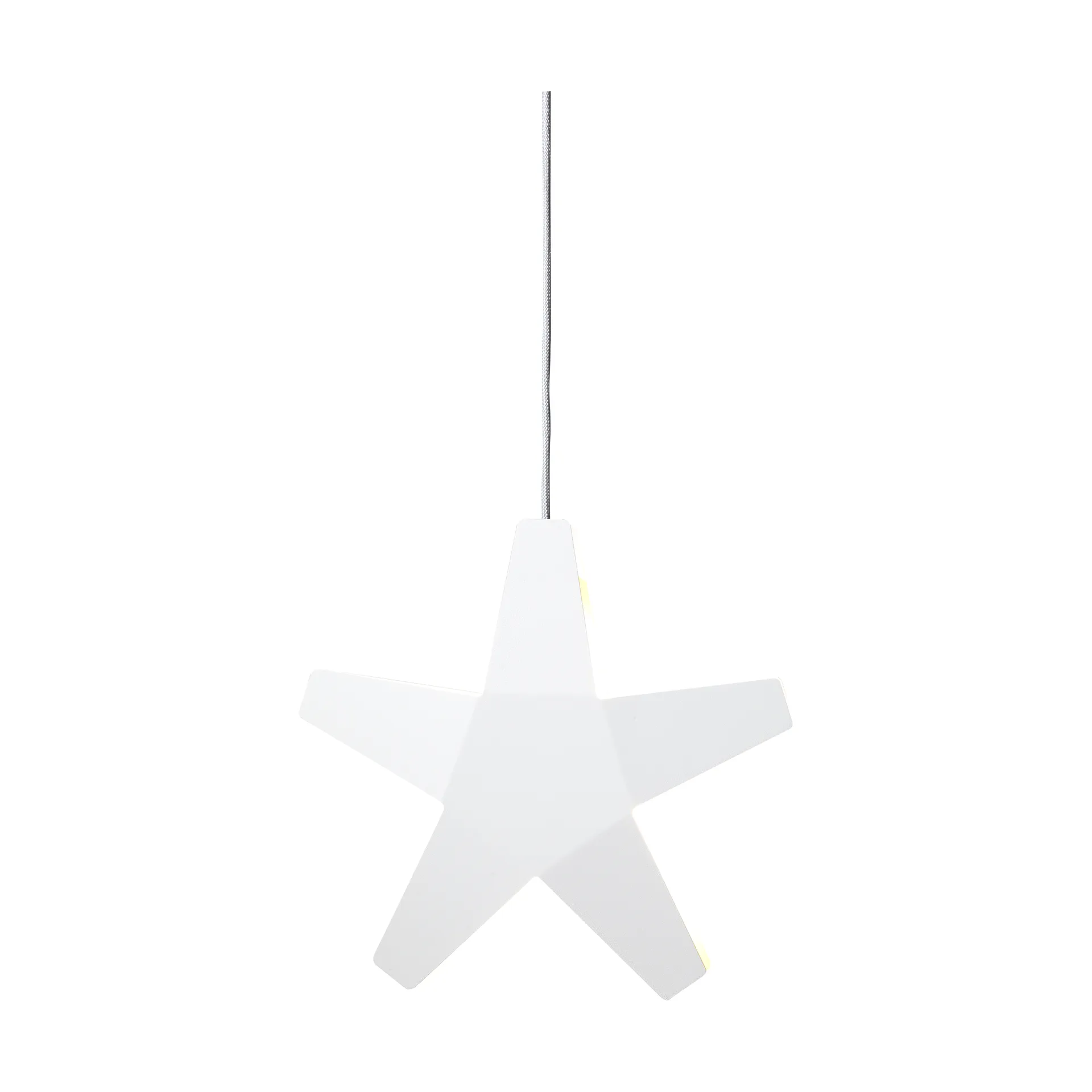Advent Stjärna Adventsstjärna, Vit-grå sladd, 60 cm SMD Design
