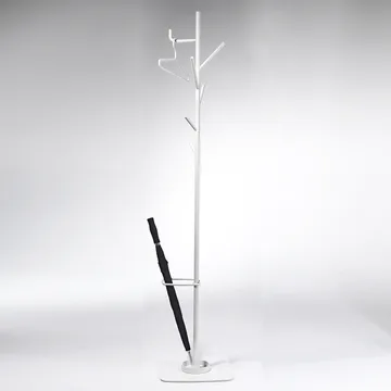 Alfred klädhängare med paraplyhållare - antracit - SMD Design