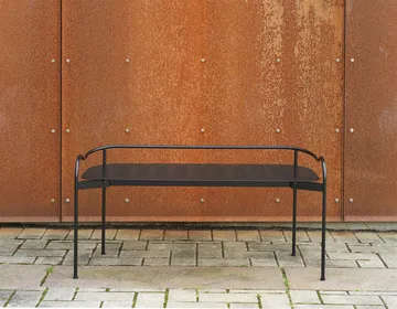 Bubble Outdoor bänk - Svart - SMD Design