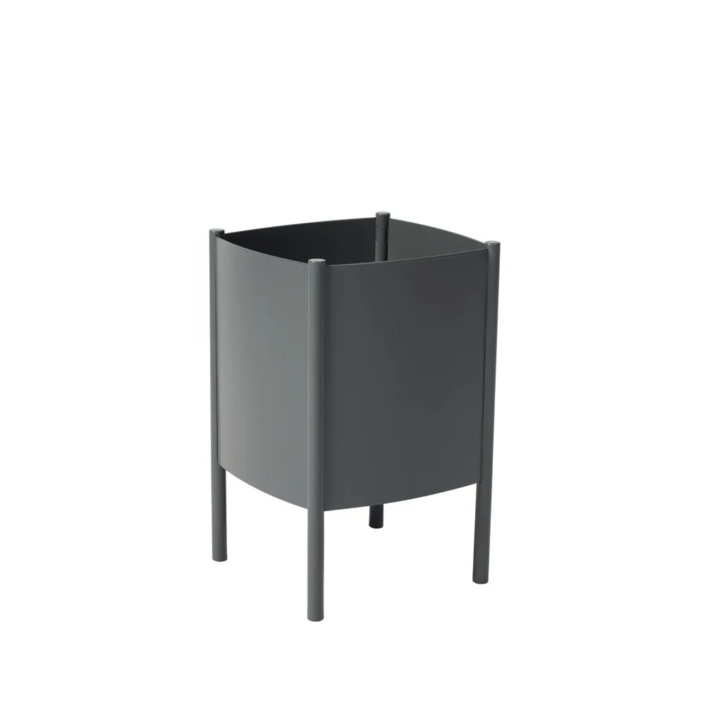 Konvex Pot kruka, Grå, liten Ø23 cm SMD Design