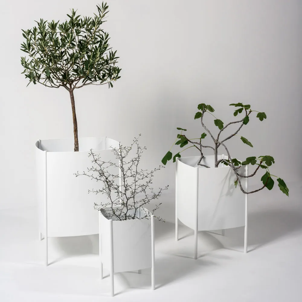 Konvex Pot kruka, Svart, liten Ø23 cm SMD Design