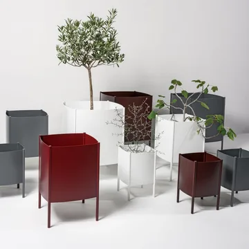 Konvex Pot kruka - Vit, medium Ø34 cm - SMD Design
