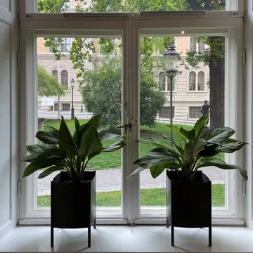 Konvex Pot kruka - Vit, medium Ø34 cm - SMD Design