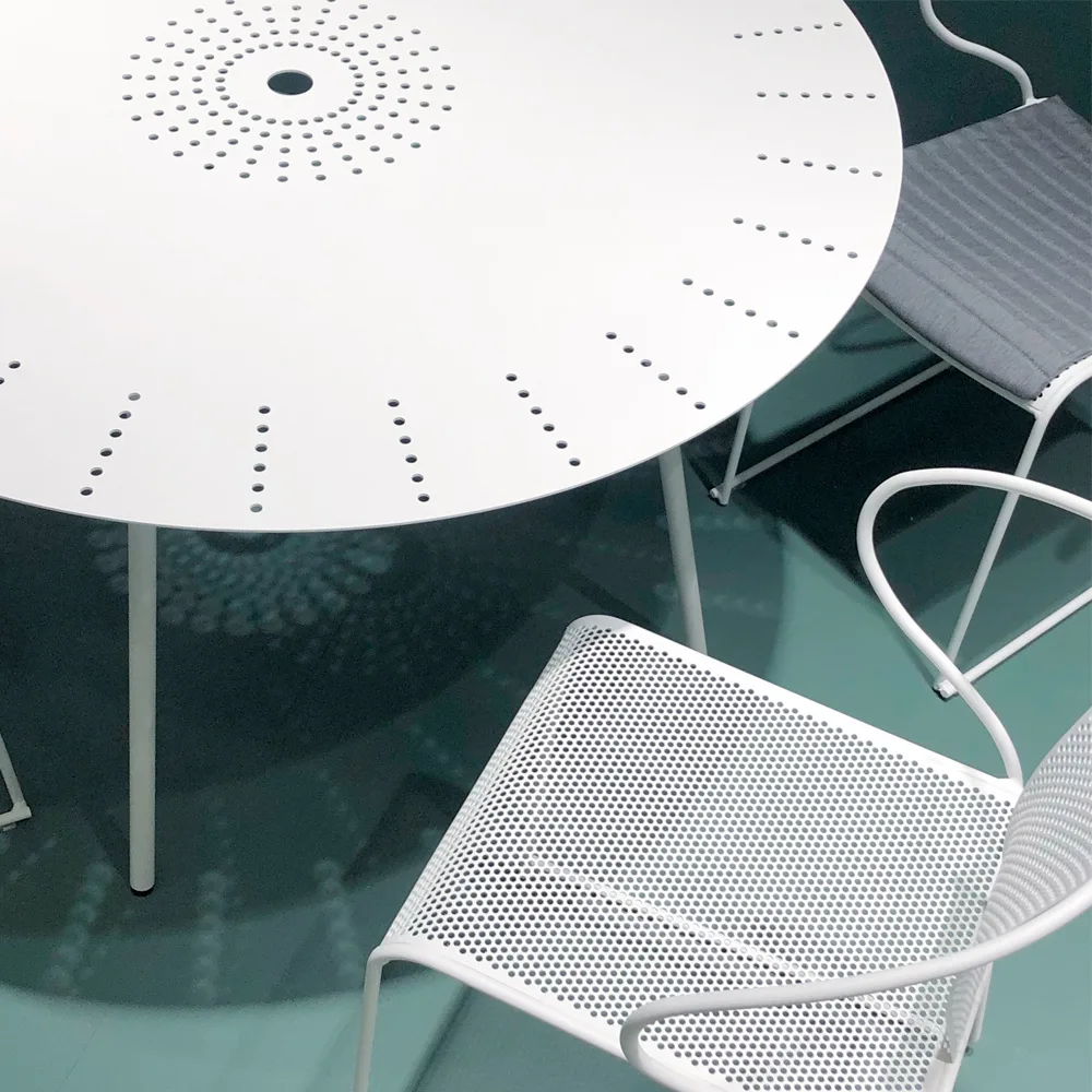 Piazza karmstol, Ljusgrå SMD Design