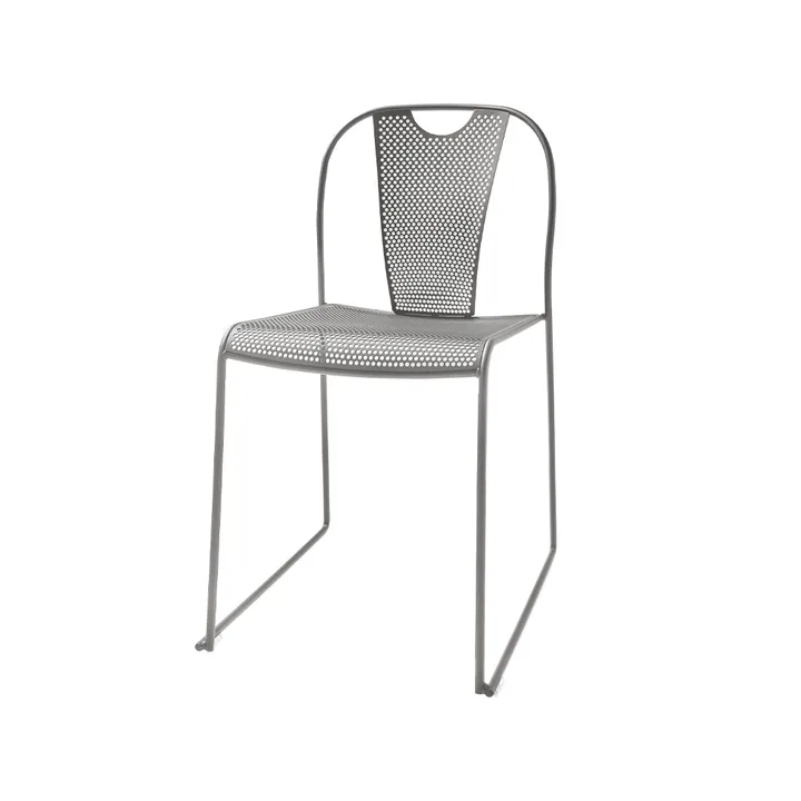 Piazza stol - Ljusgrå - SMD Design