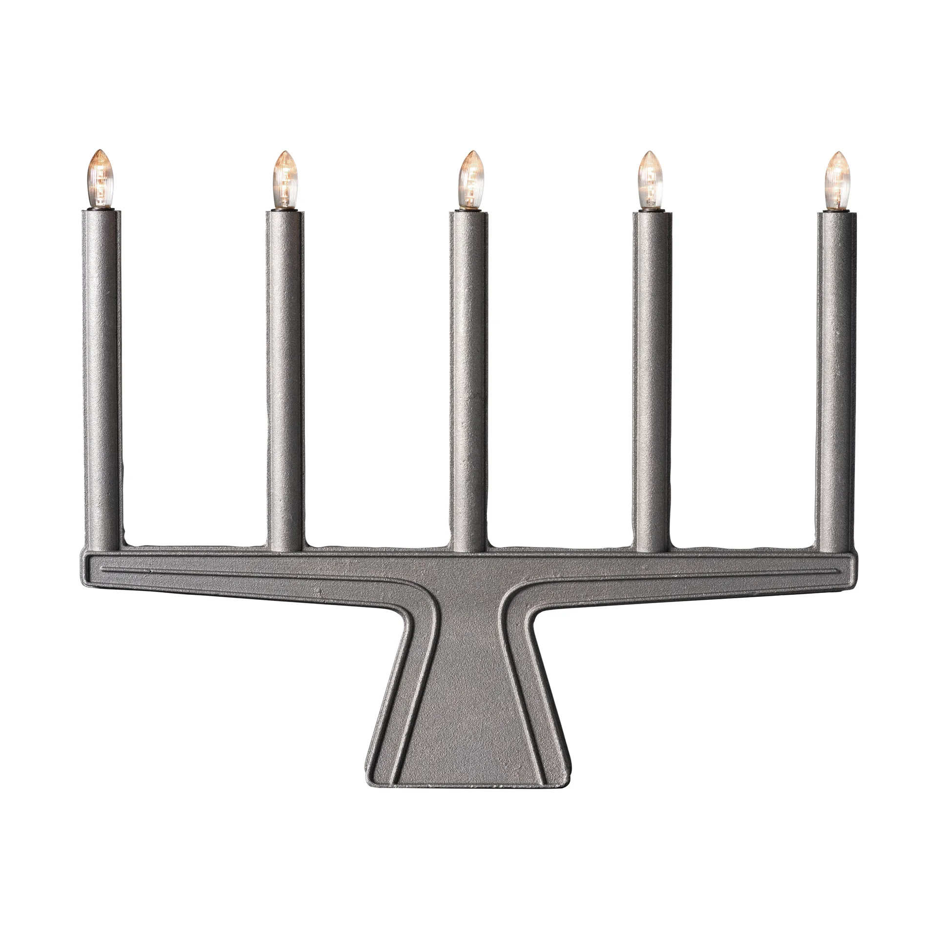 Stella 5 adventsljusstake 41 cm, Aluminium SMD Design