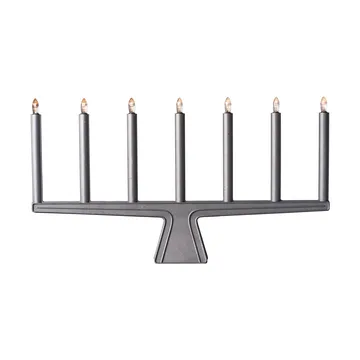 Stella 7 adventsljusstake 60 cm - Rå aluminium - SMD Design