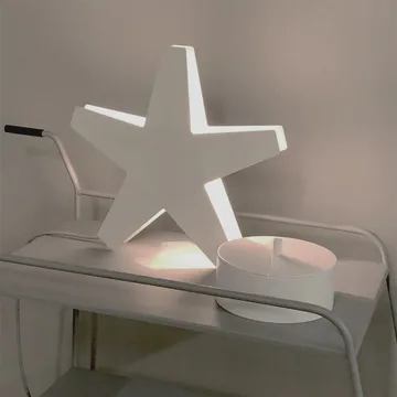 Stella 7 adventsljusstake 60 cm - Rå aluminium - SMD Design