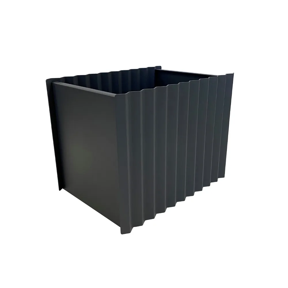 Vida planteringsbox, mörkgrå, 400 SMD Design