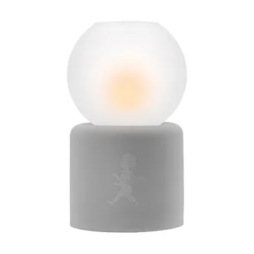 Globe värmeljuslykta Ø9,5x17 cm - Ljusgrå - Solstickan Design