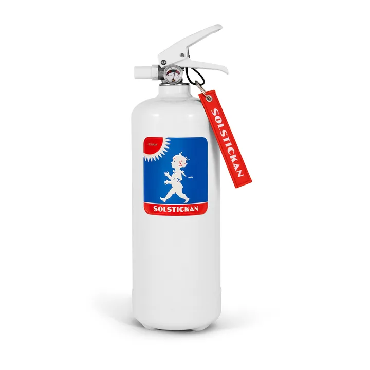 Solstickan brandsläckare 2 kg - Vit-original - Solstickan Design