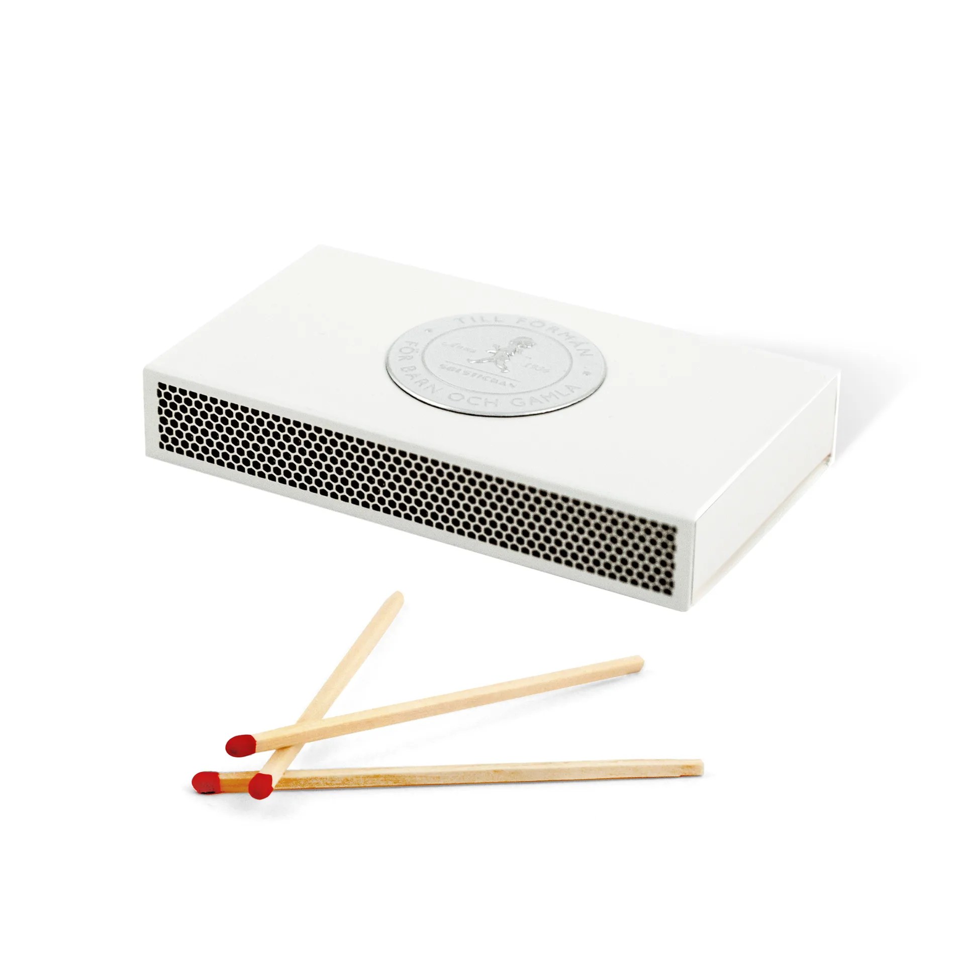 Solstickan tändsticksask 30-pack, Vit Solstickan Design