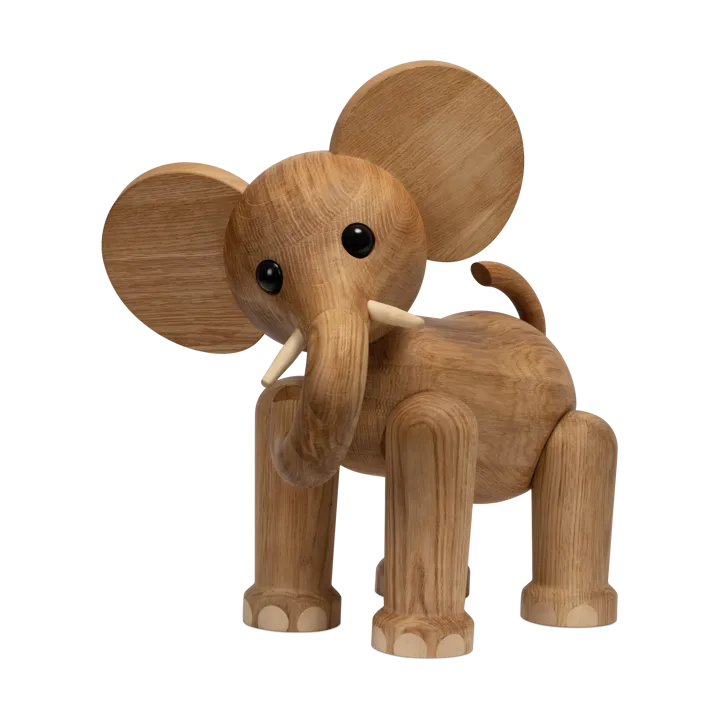 Tembo elefant dekoration 41 cm - Ek - Spring Copenhagen