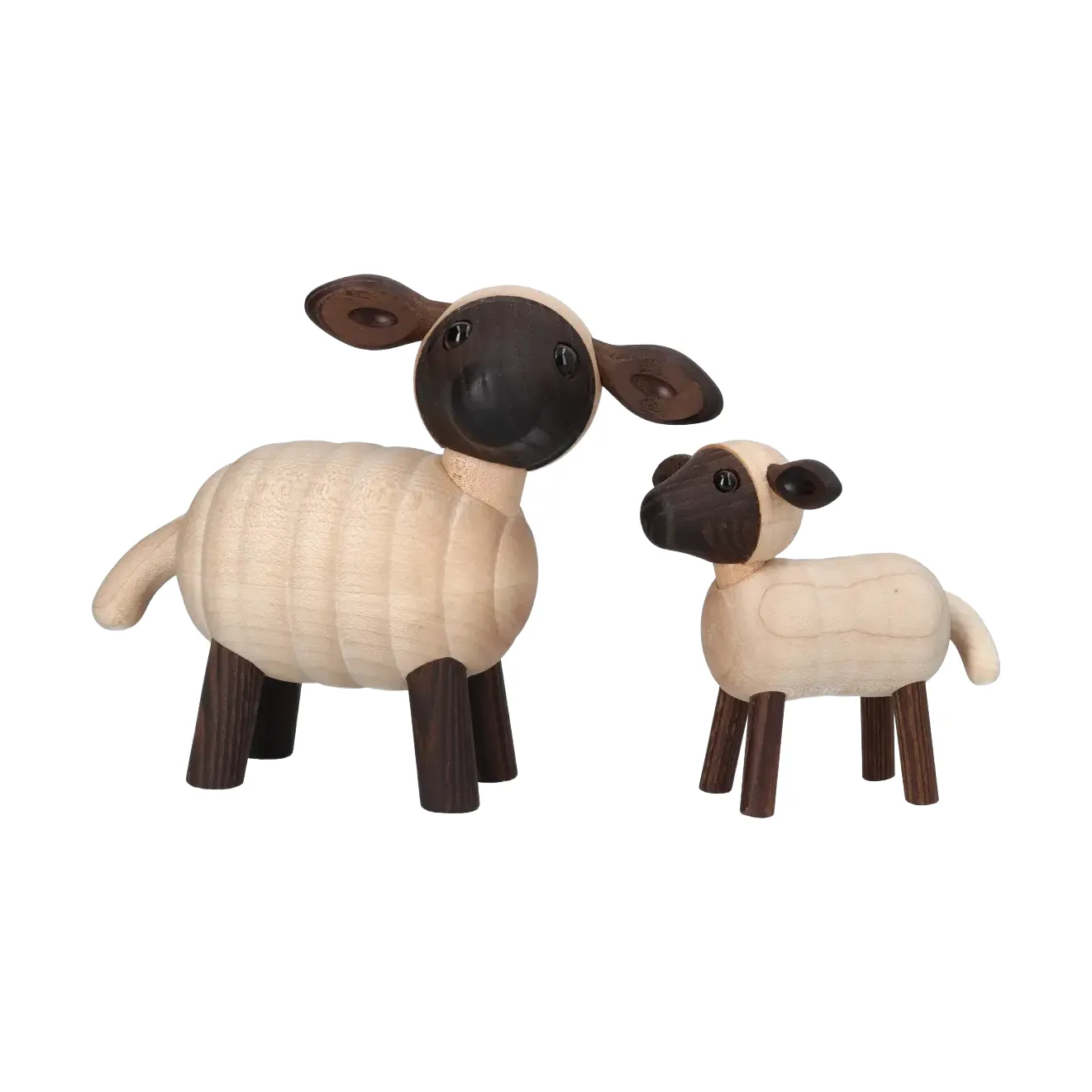 Will lamm figur, Beige, 6,6x9xH8,5 cm Spring Copenhagen