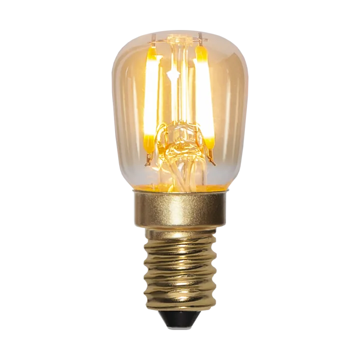 E14 LED päronlampa ljuskälla 0,5 W - Amber - Star Trading