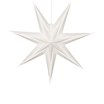 Holly pappersstjärna 60 cm - Vit - Star Trading