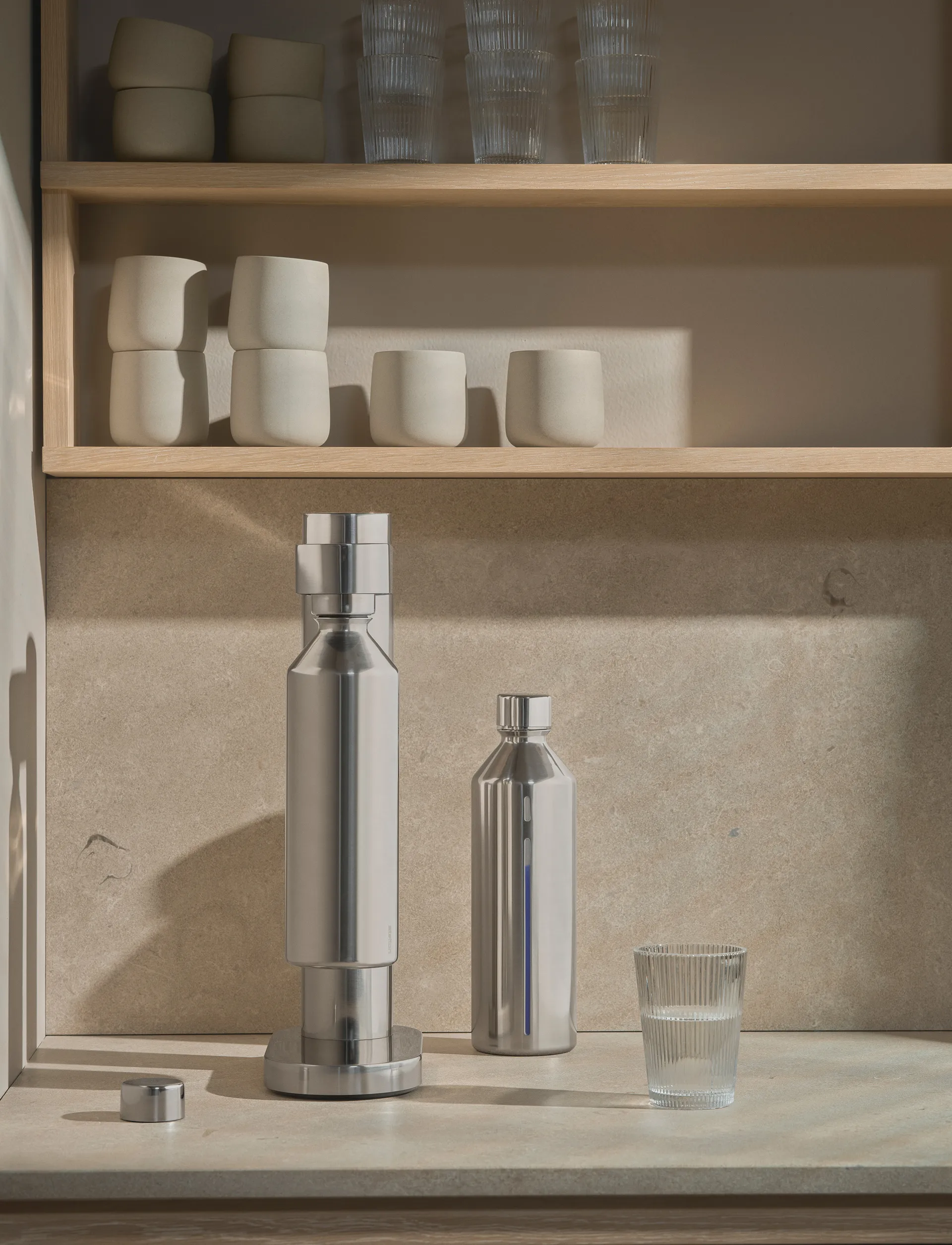 Brus flaska till kolsyremaskin 1,2 L, Steel Stelton