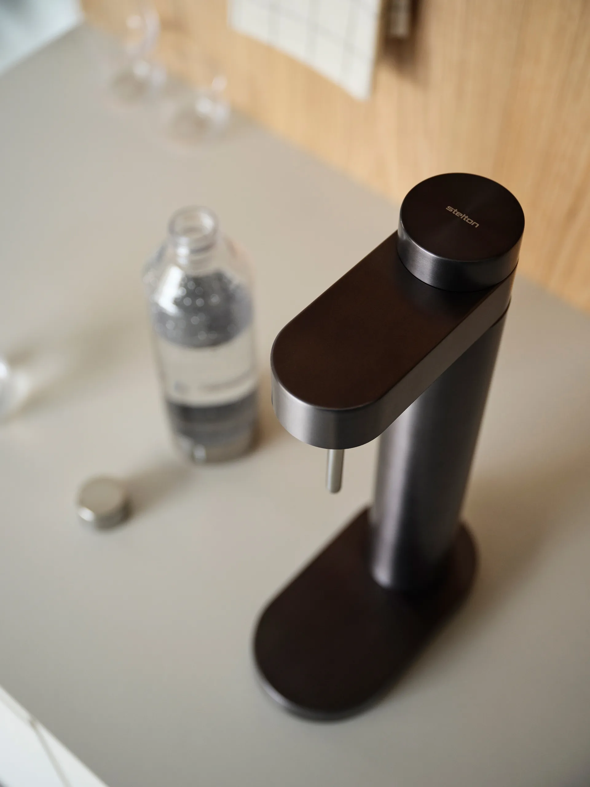 Brus kolsyremaskin, Black metallic Stelton