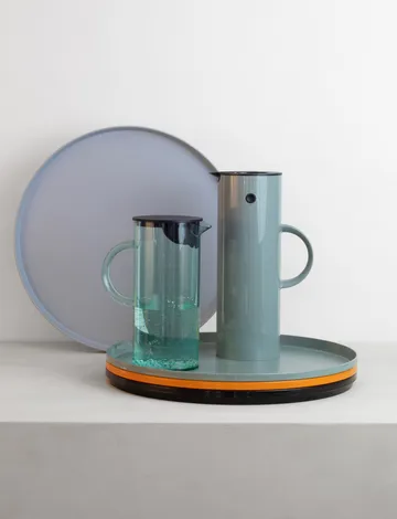 EM77 kanna med lock 1,5 L - Dusty green - Stelton