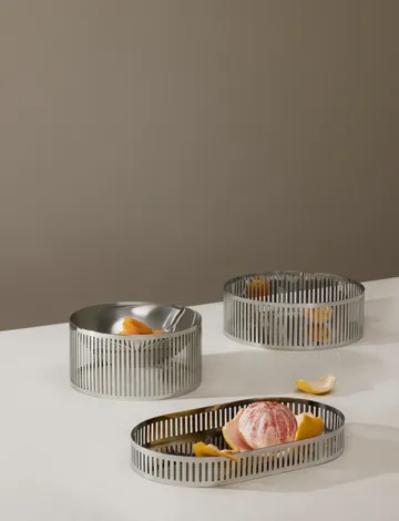 Orlo serveringsskål steel - Ø20 cm - Stelton