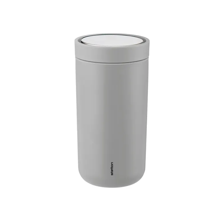 To Go Click termosmugg 0,2 l - Mat light grey - Stelton