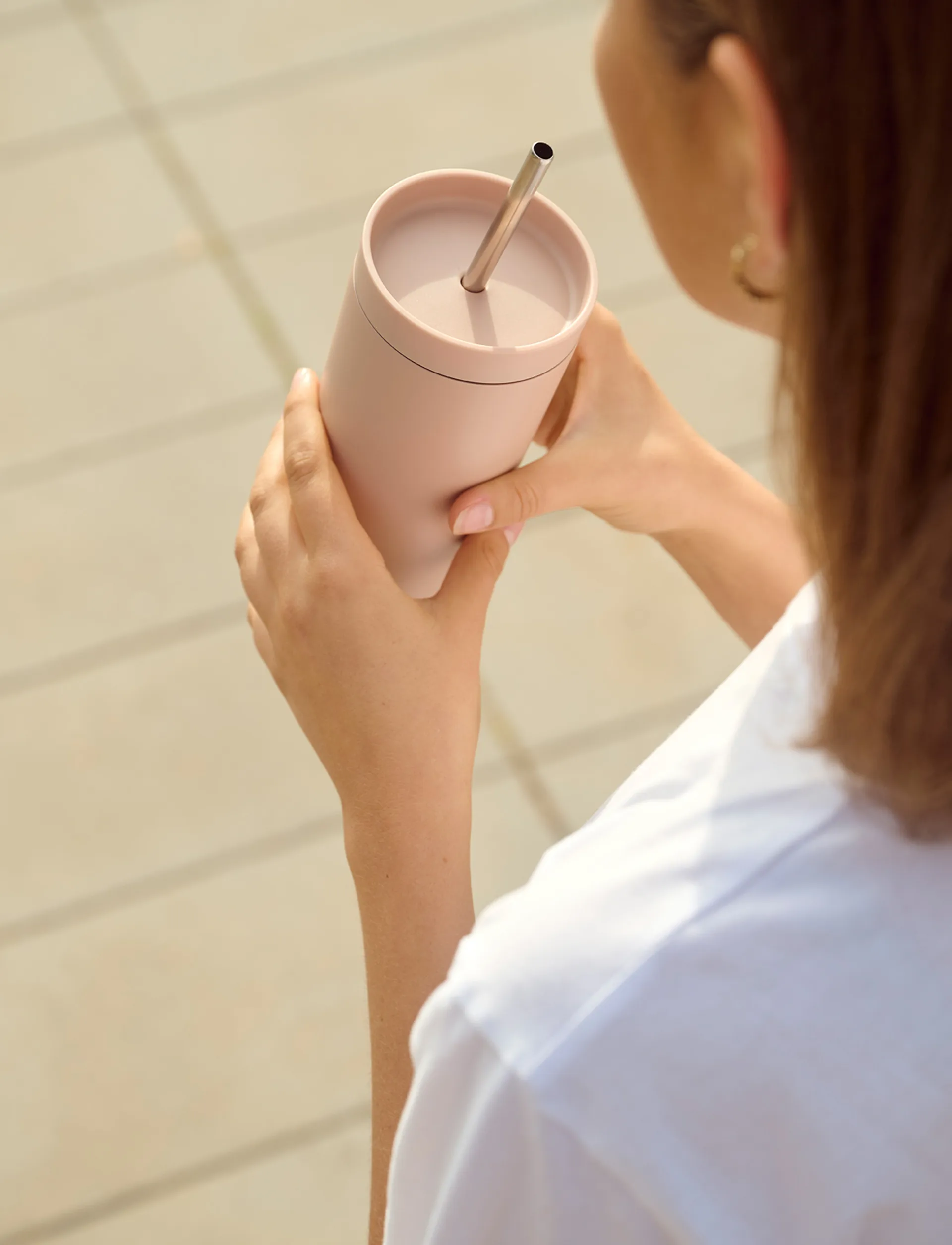 To Go Sip termosmugg med sugrör 0,4 L, Heather Stelton