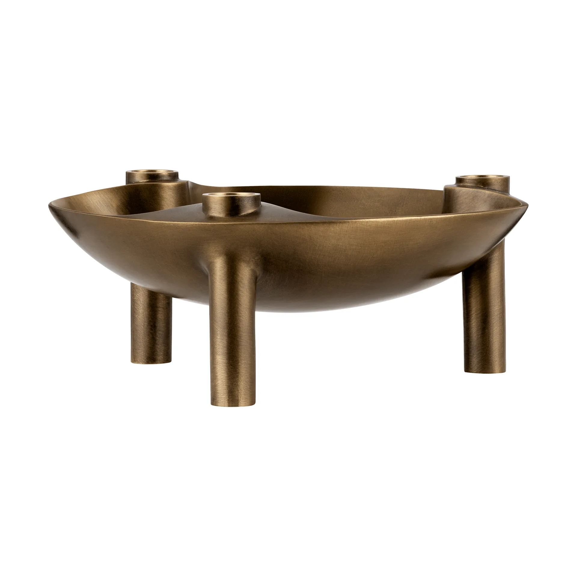 Nagel skål, Bronzed brass STOFF Nagel