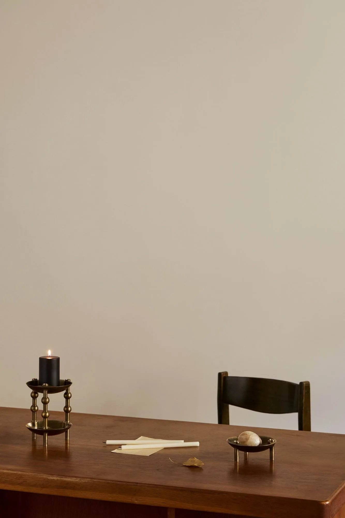 Nagel skål, Bronzed brass STOFF Nagel