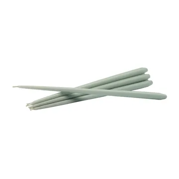 STOFF Nagel antikljus by ester & erik 6-pack - Dusty mint - STOFF Nagel