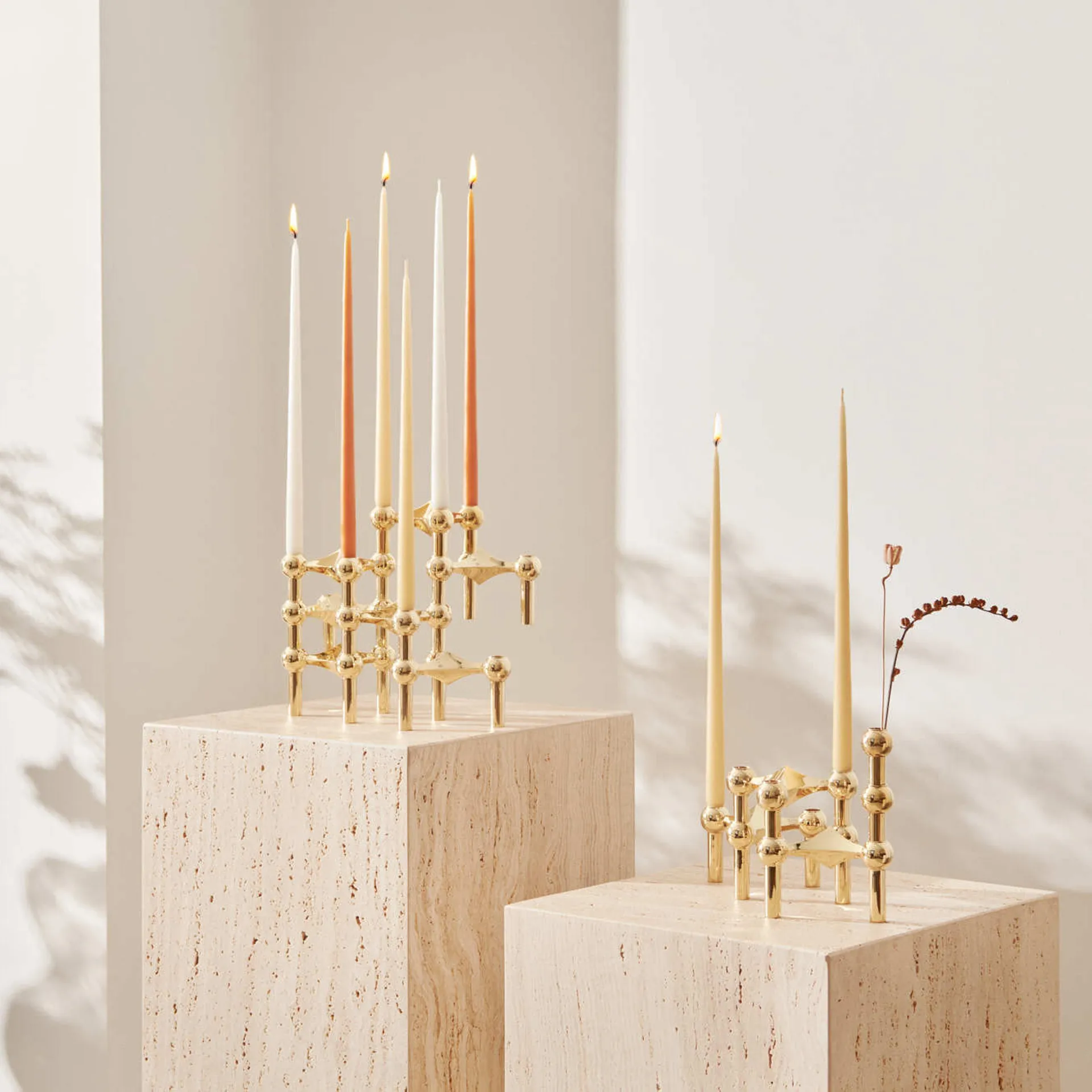 STOFF Nagel antikljus by ester & erik 6-pack, Ginger STOFF Nagel
