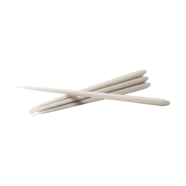 STOFF Nagel antikljus by ester & erik 6-pack - Sand - STOFF Nagel