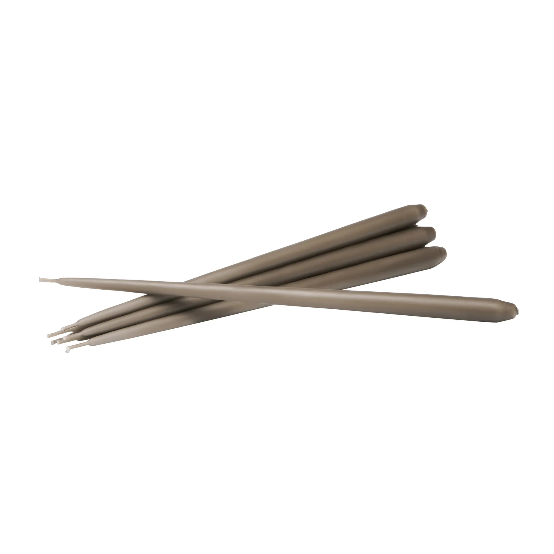 STOFF Nagel antikljus by ester & erik 6-pack, Taupe STOFF Nagel