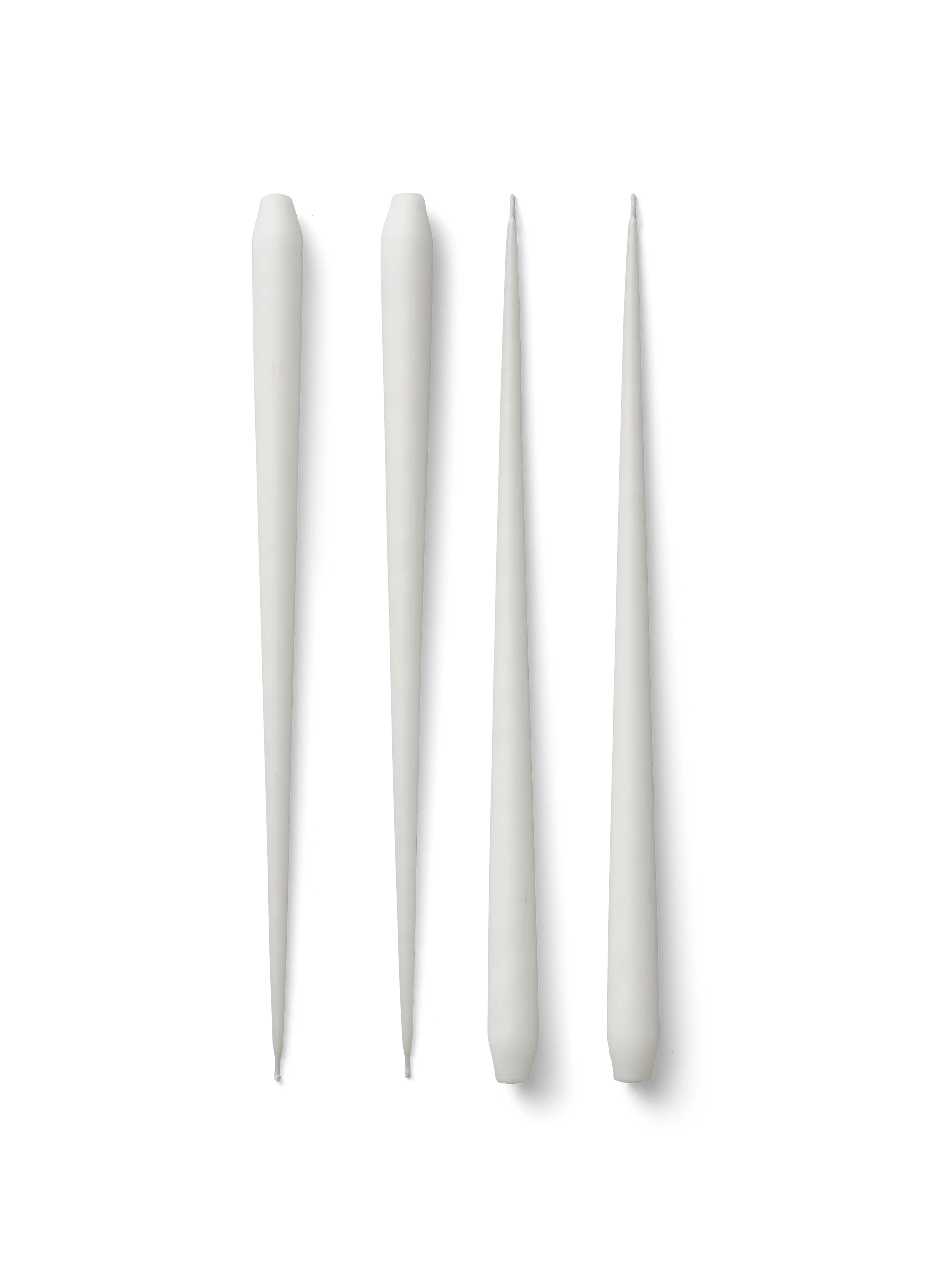 STOFF Nagel antikljus by ester & erik large 4-pack, White STOFF Nagel