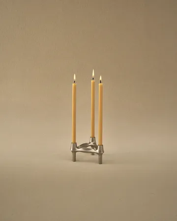 STOFF Nagel BMF ljusstake - Borstad krom - STOFF Nagel