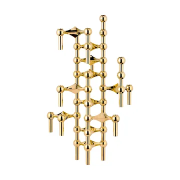 STOFF Nagel ljusstake - mässing - STOFF Nagel