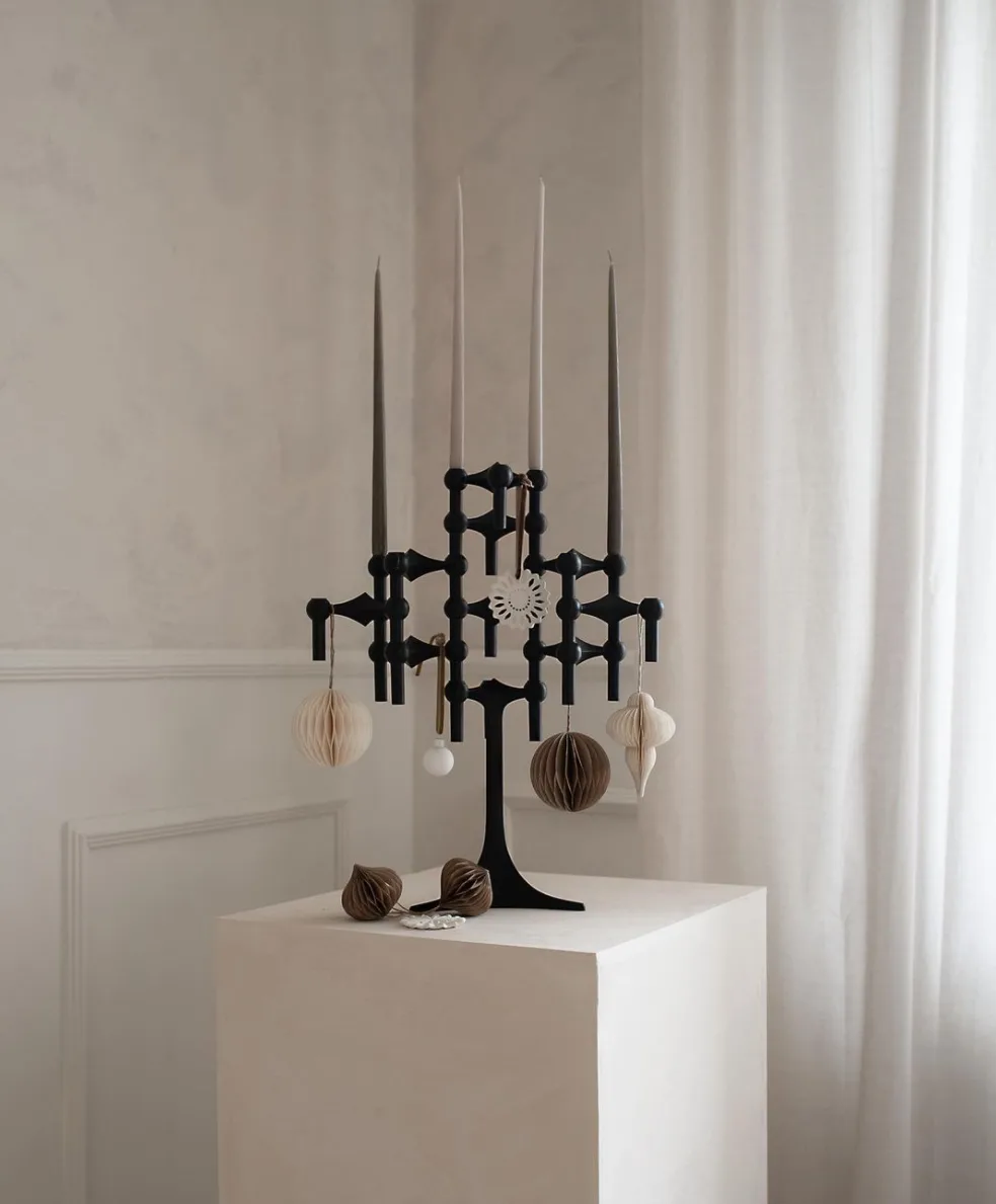 STOFF Nagel ljusstake, matt svart STOFF Nagel