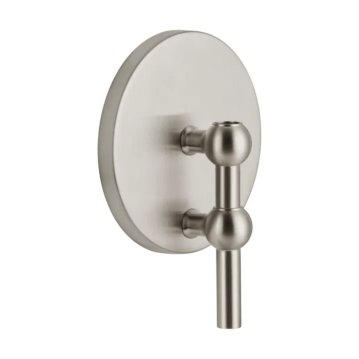 STOFF Nagel ljusstake vägg - Borstad krom - STOFF Nagel