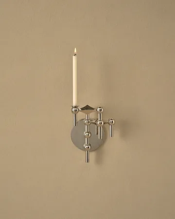 STOFF Nagel ljusstake vägg - Chrome - STOFF Nagel