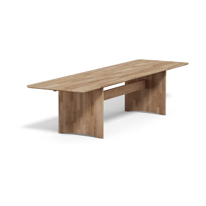 Alt bord 90x320 cm ek - Naturell olja - Stolab