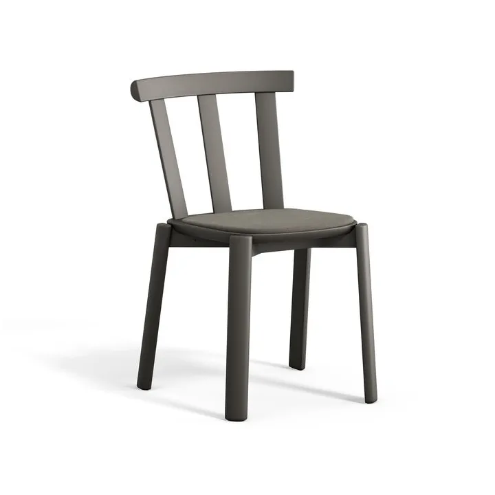 Alt stol klädd sits björk - Hallingdal 65-153 dark grey-mörkgrå 62 - Stolab