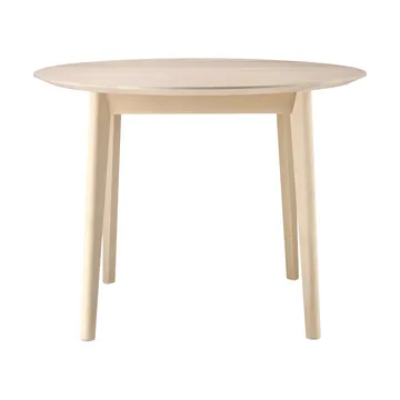 Emma soffbord Ø70 cm - Ljus mattlackad björk - Stolab