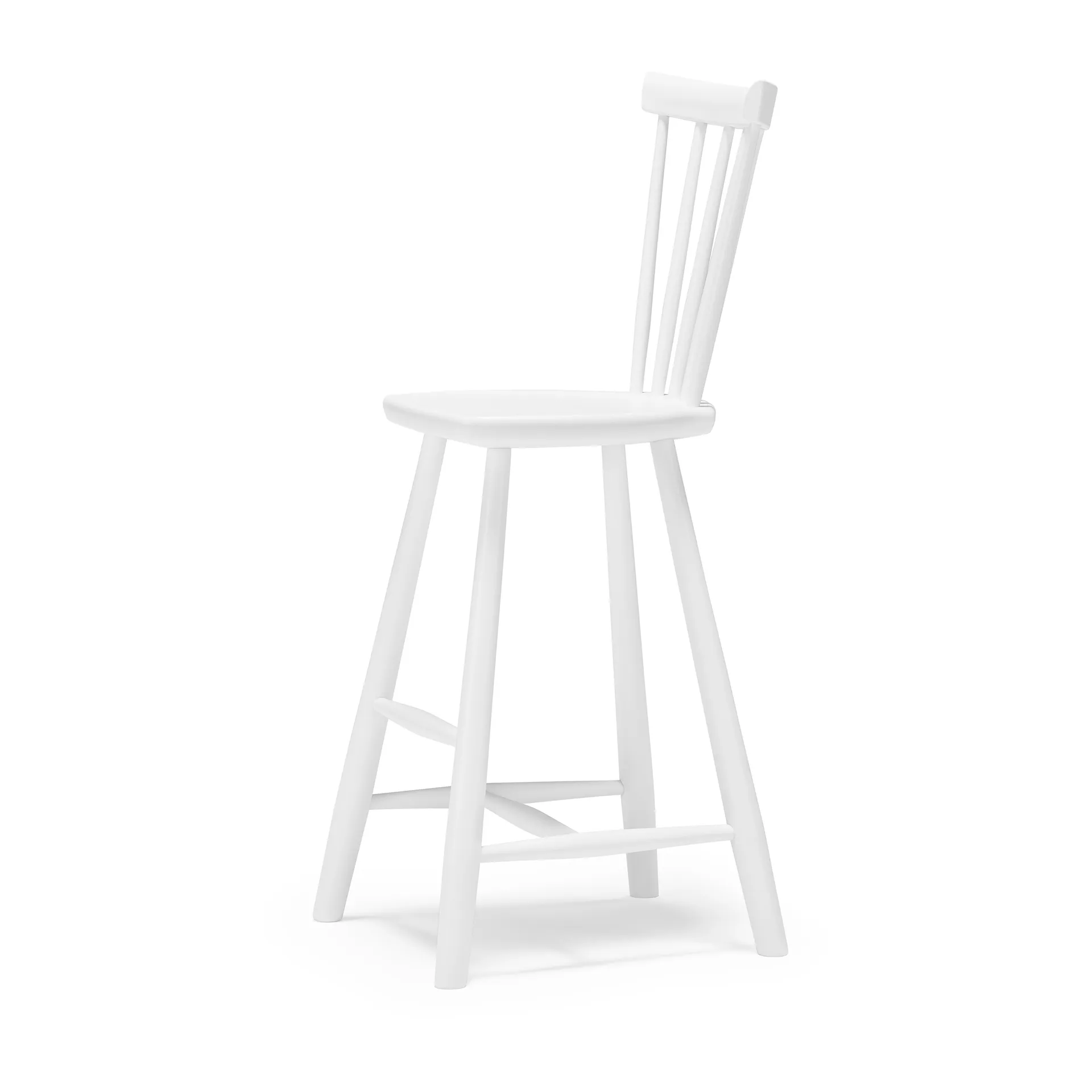 Lilla Åland barnstol björk 52 cm, Vit Stolab