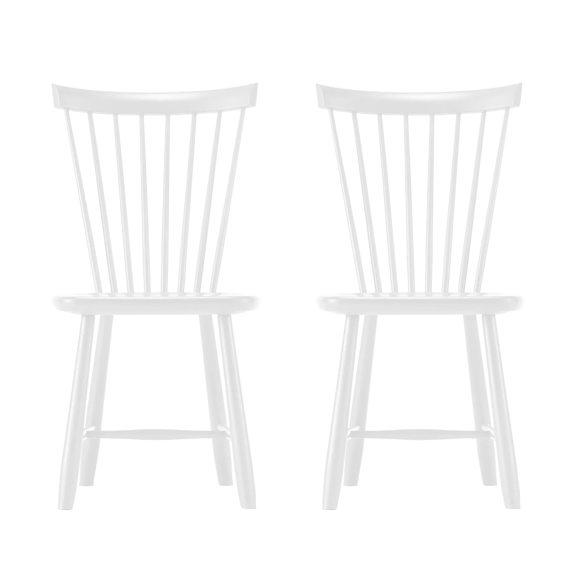 Lilla Åland stol, Vit (björk), 2-pack Stolab