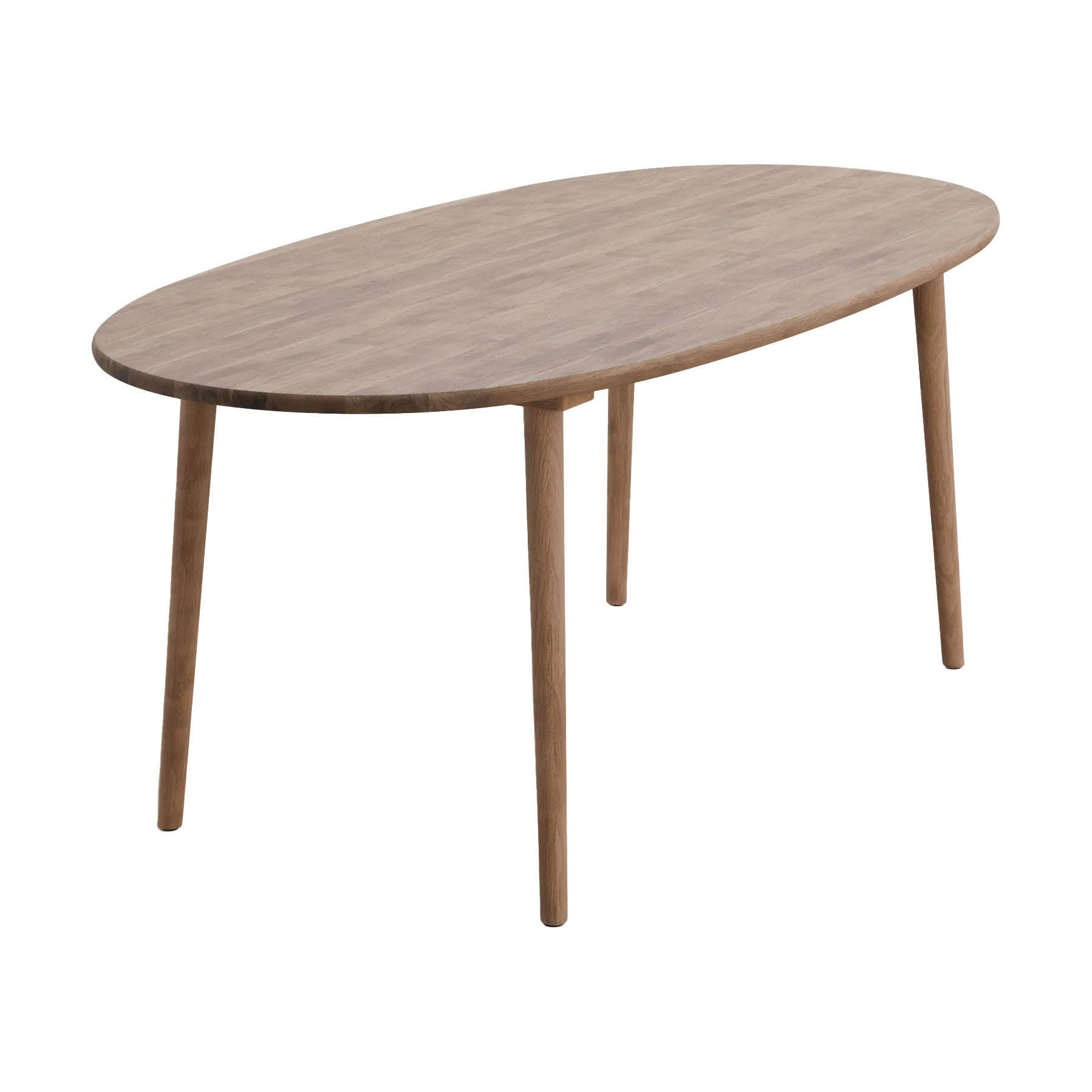 Miss Tailor matbord, Ek naturell olja, oval 180x90 cm Stolab