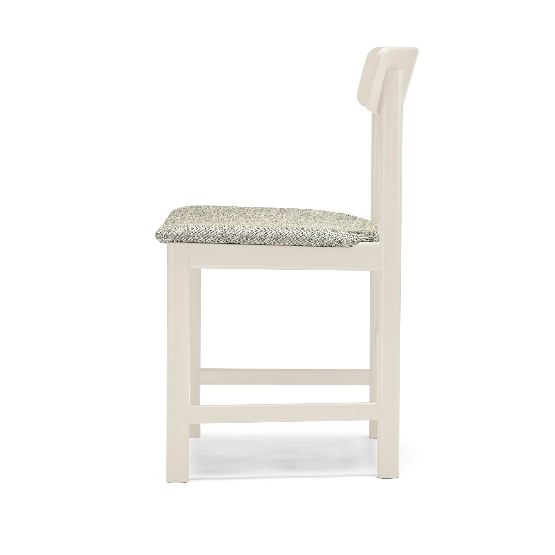 Pal stol, Björk ljus mattlack-Driftwood V3576/01 Stolab