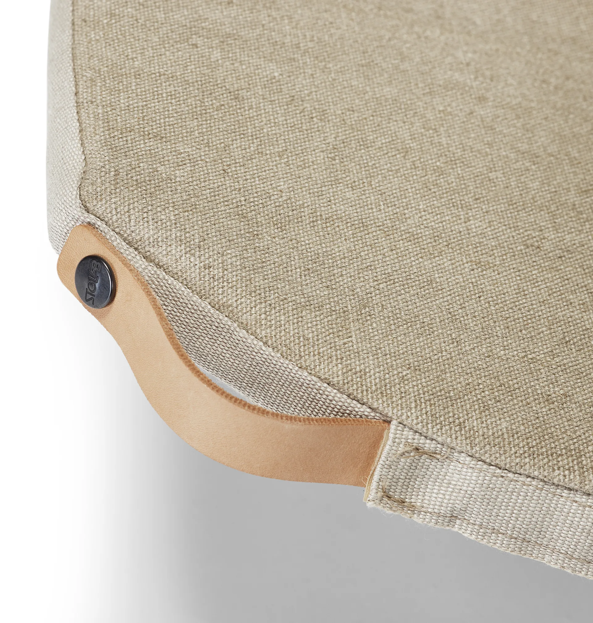 Pinnockio stolsdyna, Linne beige Stolab