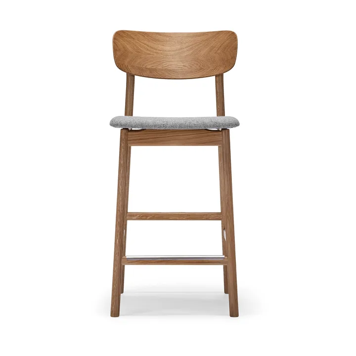 Prima Vista barstol - Brun/beige-oljad ek - Stolab